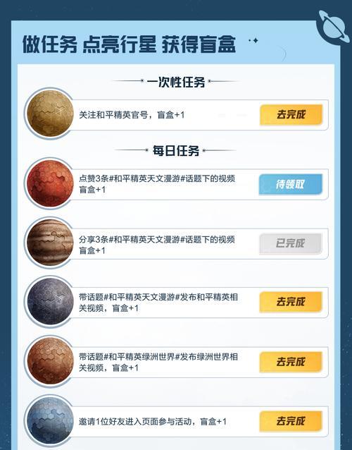 《和平精英》腾讯新闻盲盒获取指南（揭秘限量盲盒内藏游戏道具，分享盲盒购买技巧）