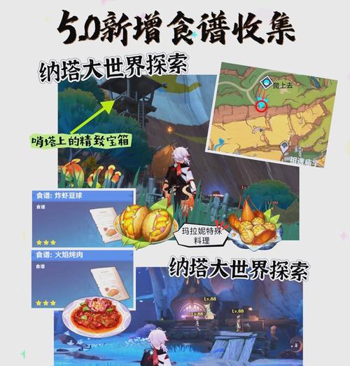 原神全部食谱获得攻略（探索食谱系统的全面指南，解锁角色潜力与掌握战斗技巧）